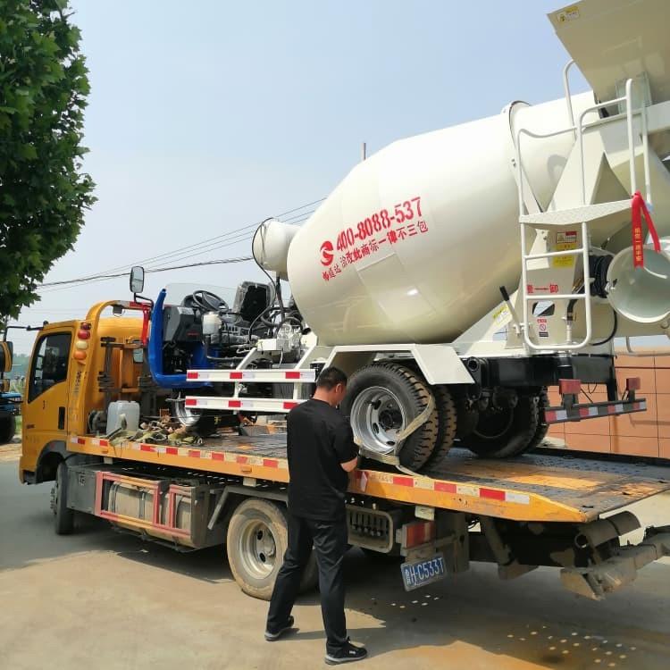 海南三亚余总批量采购3方4方搅拌车