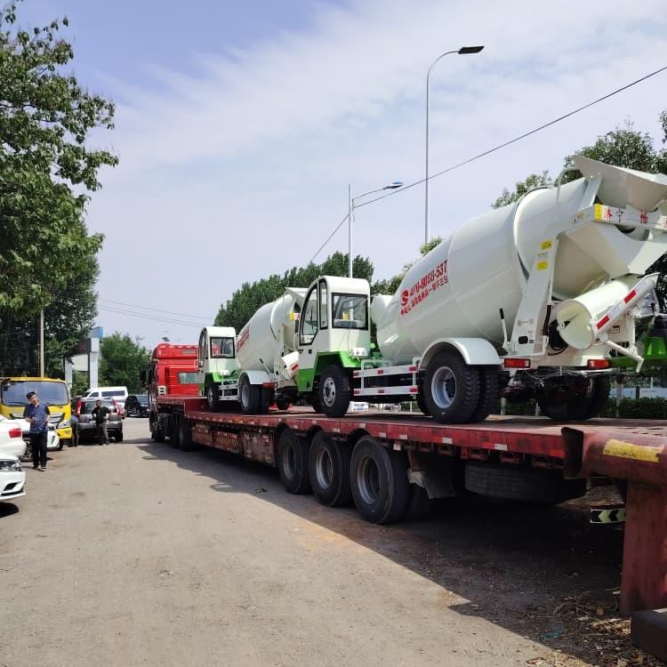 用5方搅拌车实现“站-车”高效协同