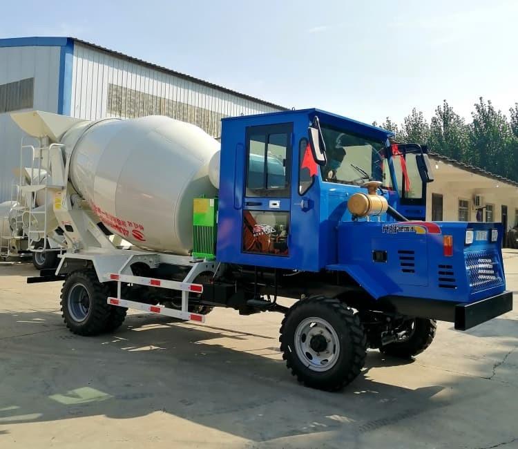 四驱搅拌车2-3方