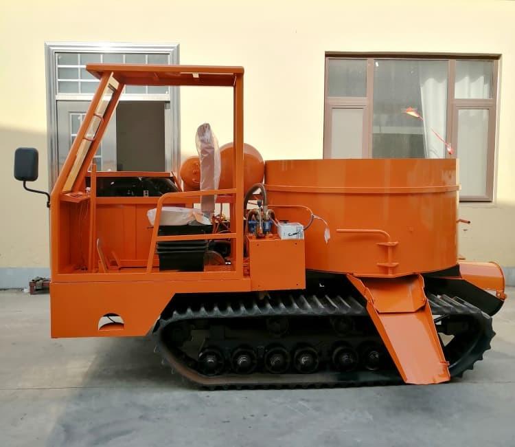 履带平口搅拌车1-3方