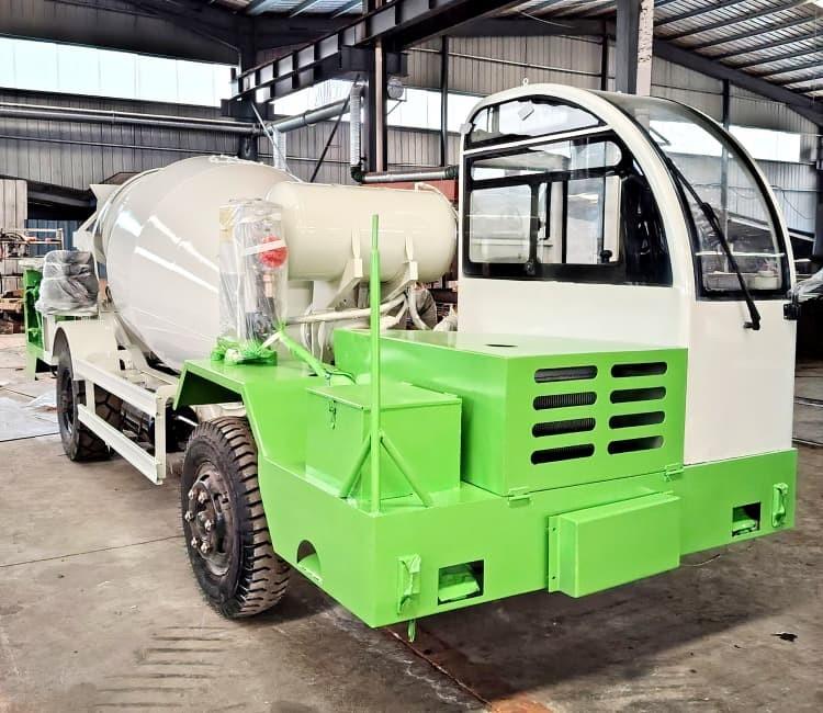 双向行驶搅拌车