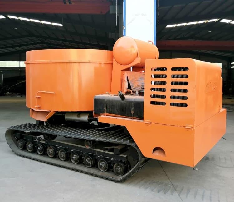 履带平口搅拌车1-3方