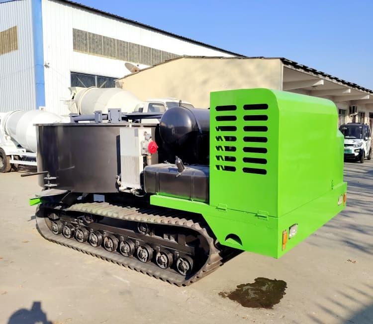 履带平口搅拌车1-3方