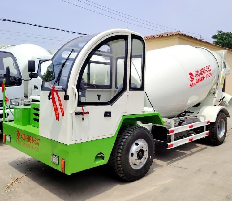 双向行驶搅拌车