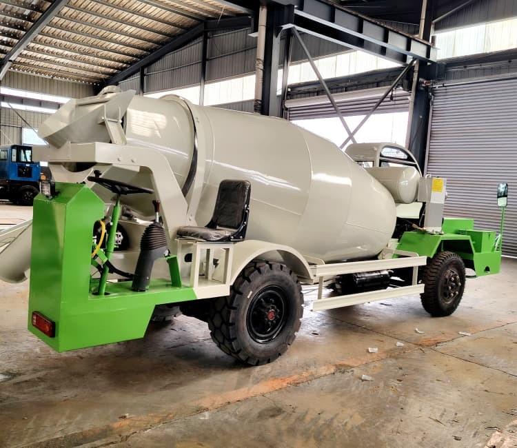 双向行驶搅拌车