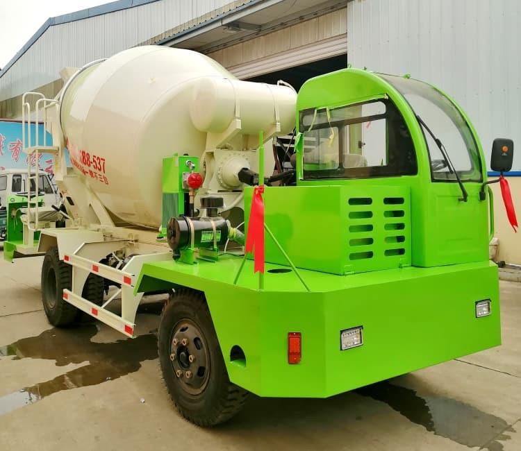 双向行驶搅拌车